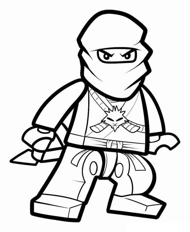 Kostenfrei druckbares Lego Ninjago ausmalbilder