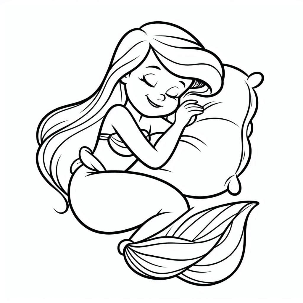 Kostenlose Arielle Druckvorlage ausmalbilder