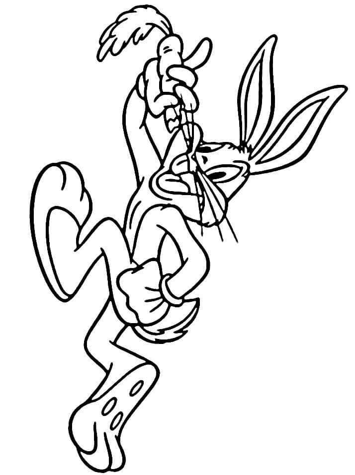 Kostenlose Bugs Bunny Druckvorlage ausmalbilder