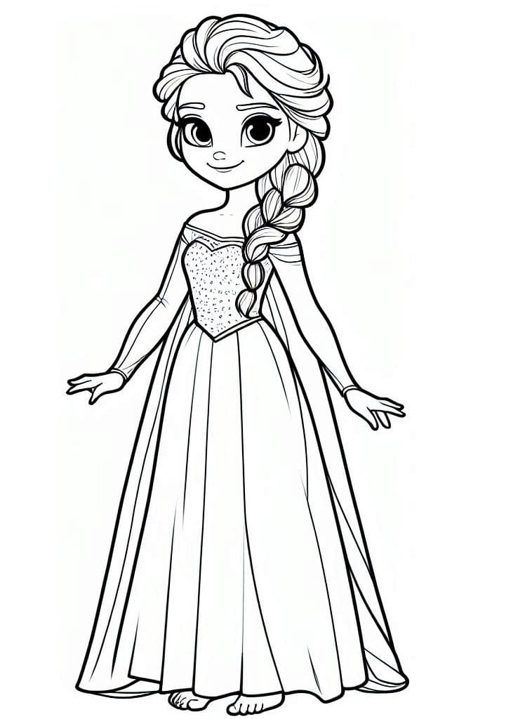 Elsa ausmalbilder