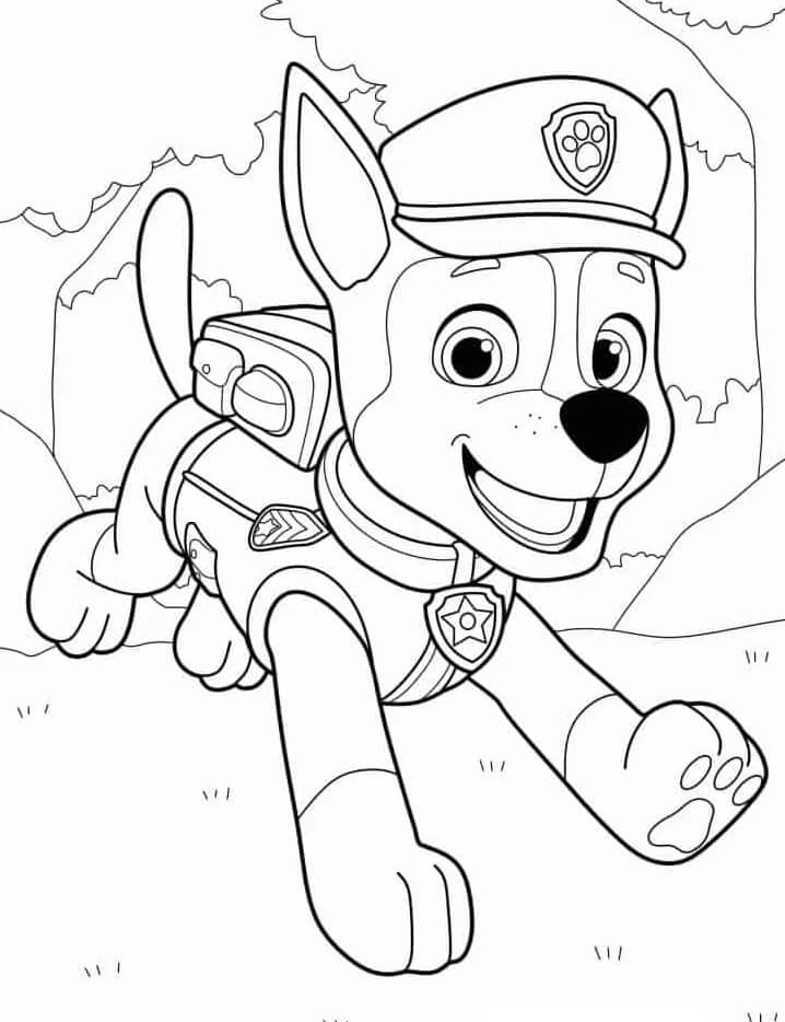 Kostenlose Paw Patrol für Kinder ausmalbilder
