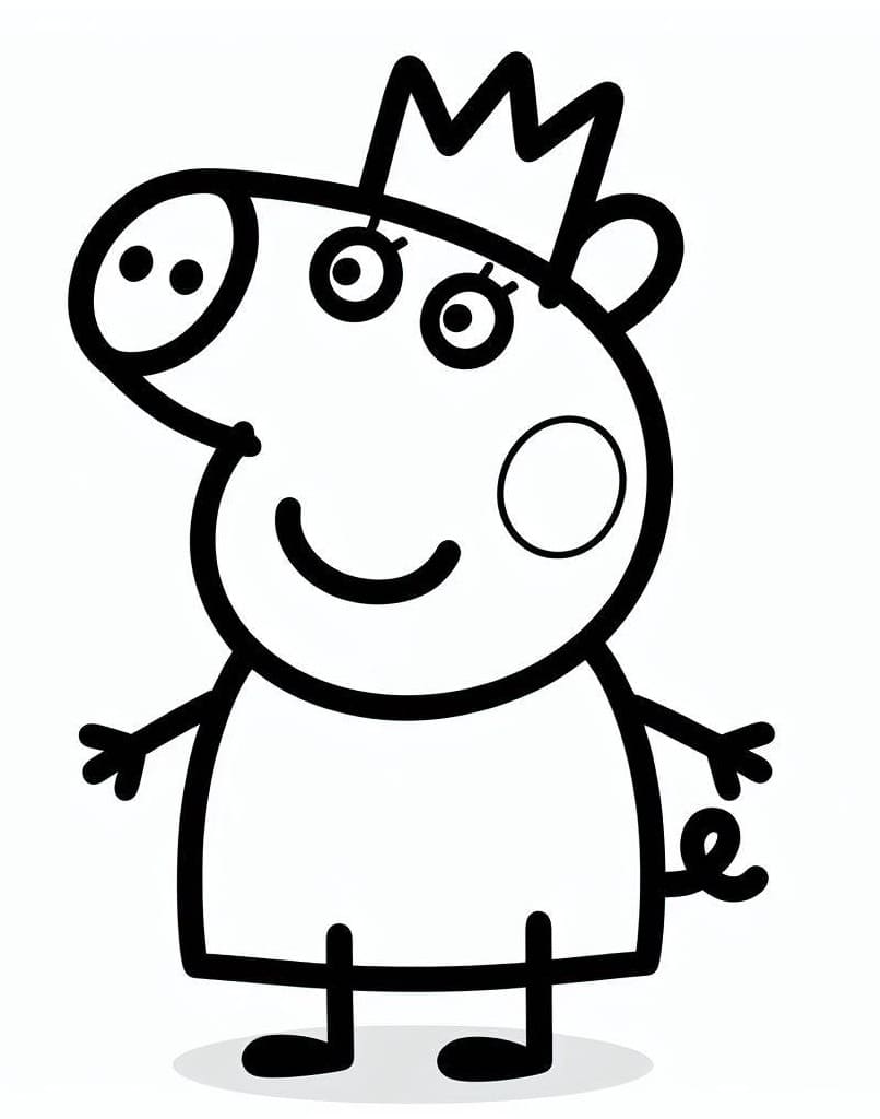Kostenlose Peppa Wutz zum Ausdrucken ausmalbilder