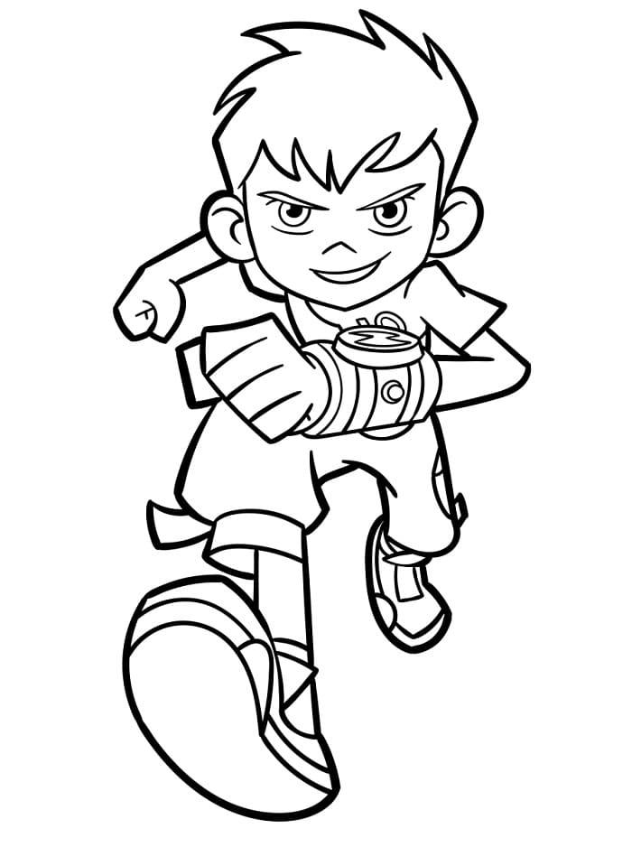 Kostenloser Ben 10 ausmalbilder