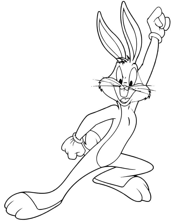 Kostenloser Bugs Bunny ausmalbilder