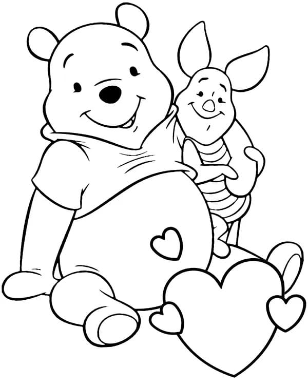 Kostenloser Winnie Puuh zum Ausdrucken ausmalbilder