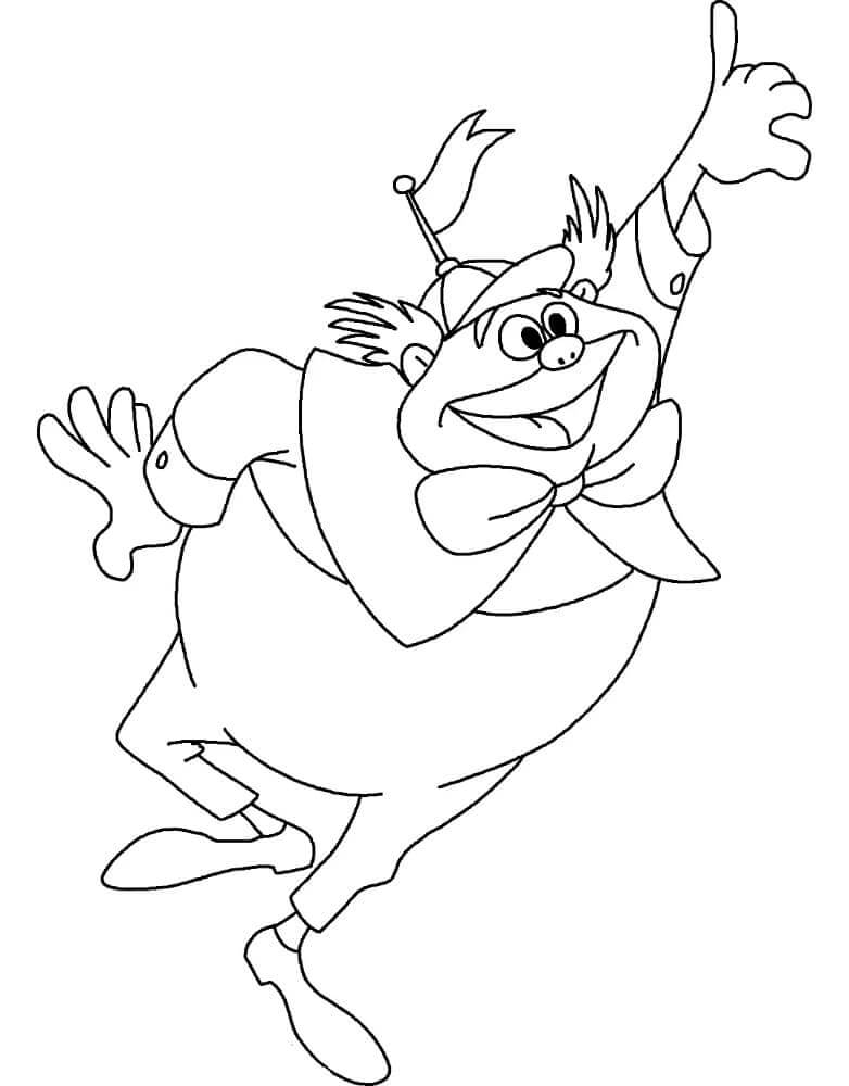 Kostenloses Alice im Wunderland für Kinder ausmalbilder