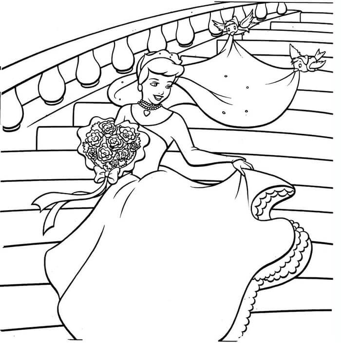 Kostenloses Aschenputtel Bild ausmalbilder