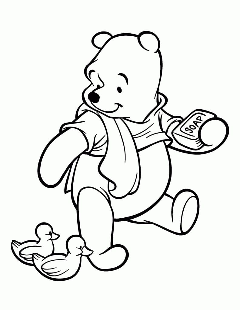 Kostenloses Winnie Puuh Bild ausmalbilder