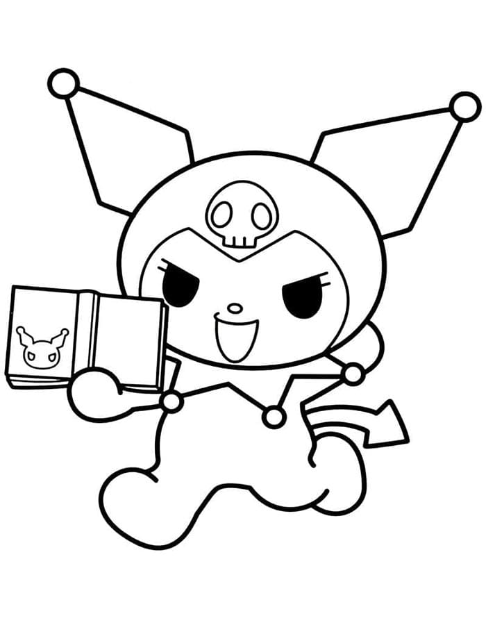 Kuromi kostenlos erhältlich ausmalbilder