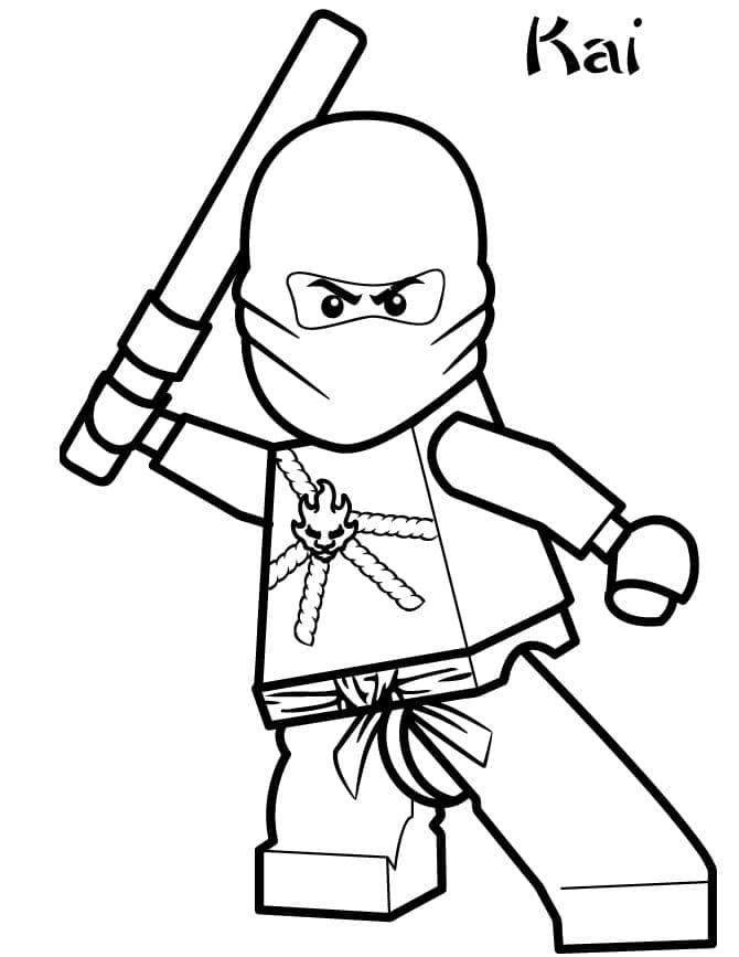 Lego Ninjago für 1-jährige Kinder ausmalbilder