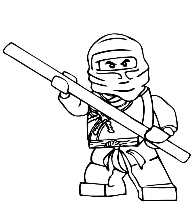 Lego Ninjago für 2-jährige Kinder ausmalbilder