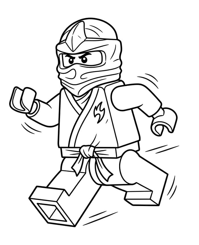 Leichtes Lego Ninjago ausmalbilder