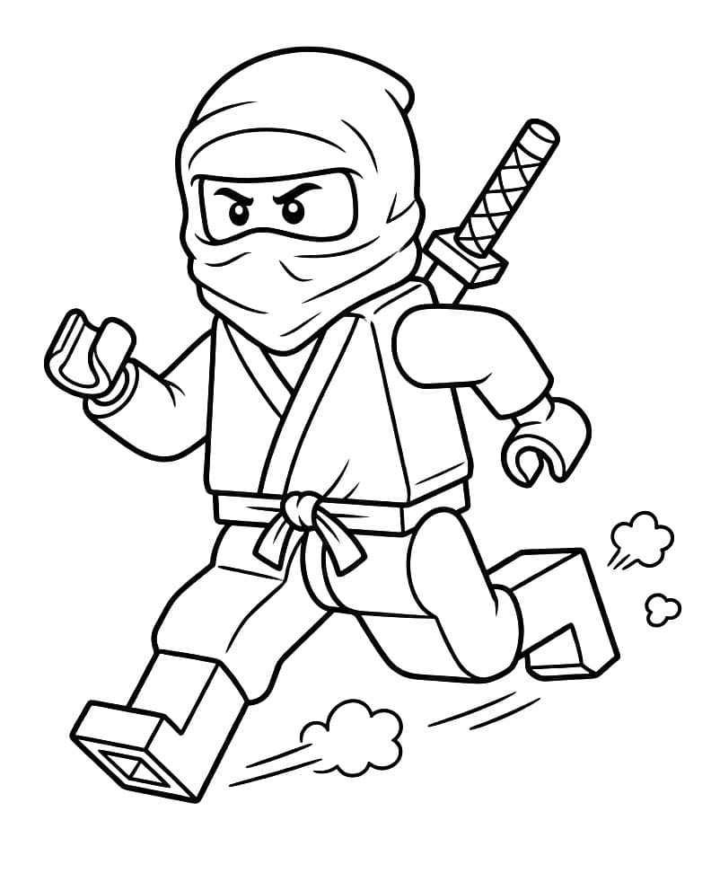 Leichtes Ninjago ausmalbilder