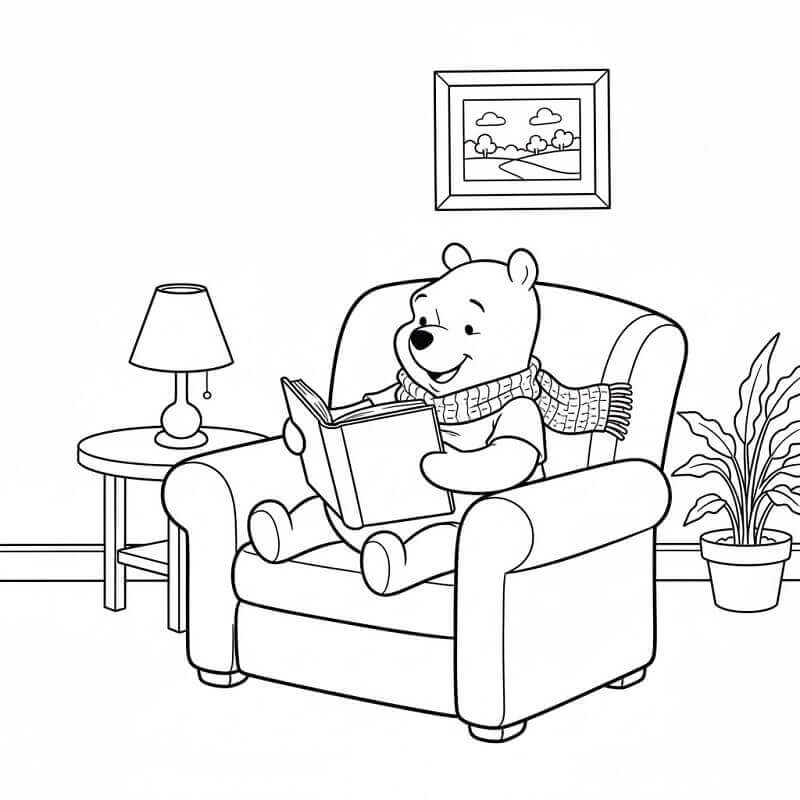 Liebenswerter Winnie Puuh ausmalbilder