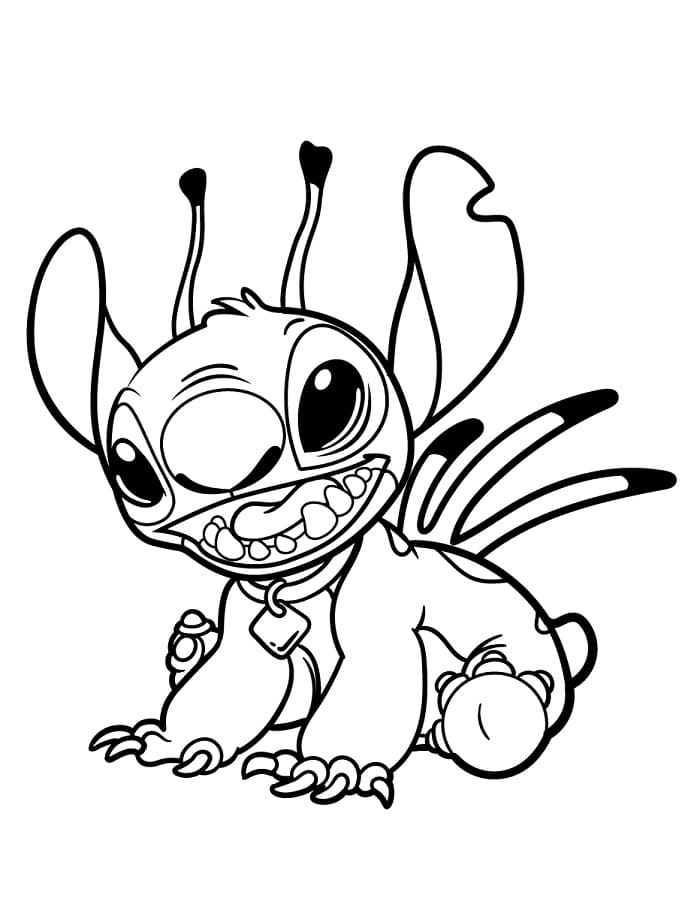 Lilo und Stitch aus der Disney-Welt ausmalbilder