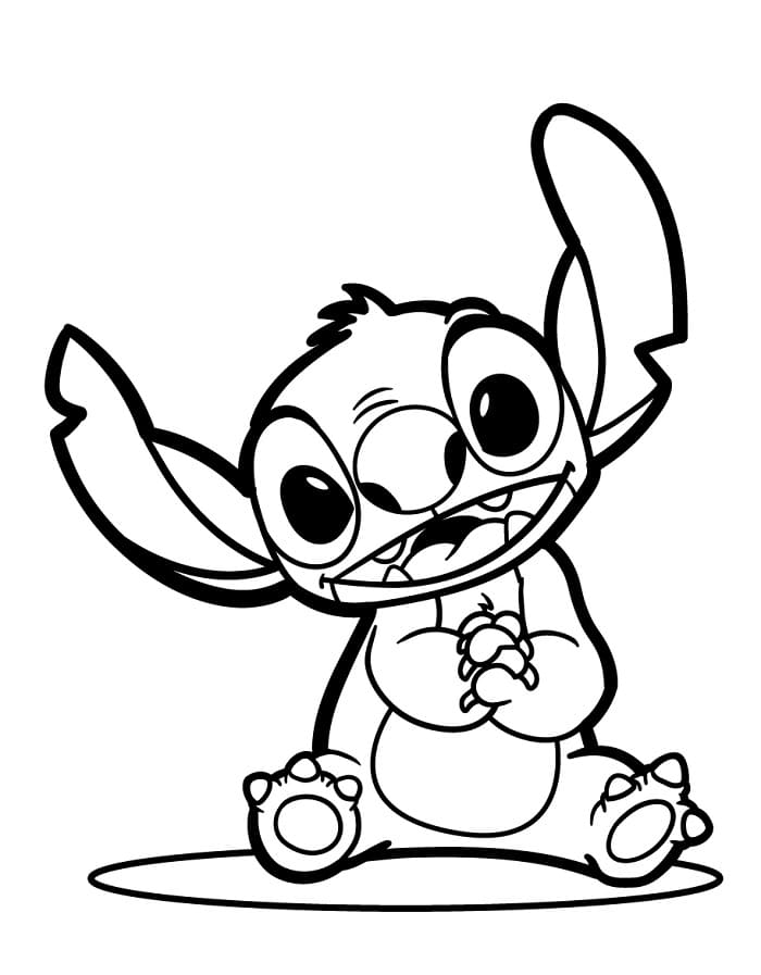 Lilo und Stitch im Disney-Stil ausmalbilder