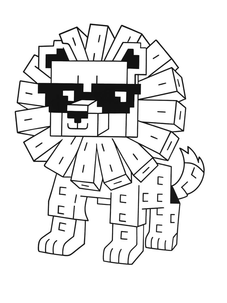 Lionel Cactuseli von Steal a Brainrot ausmalbilder