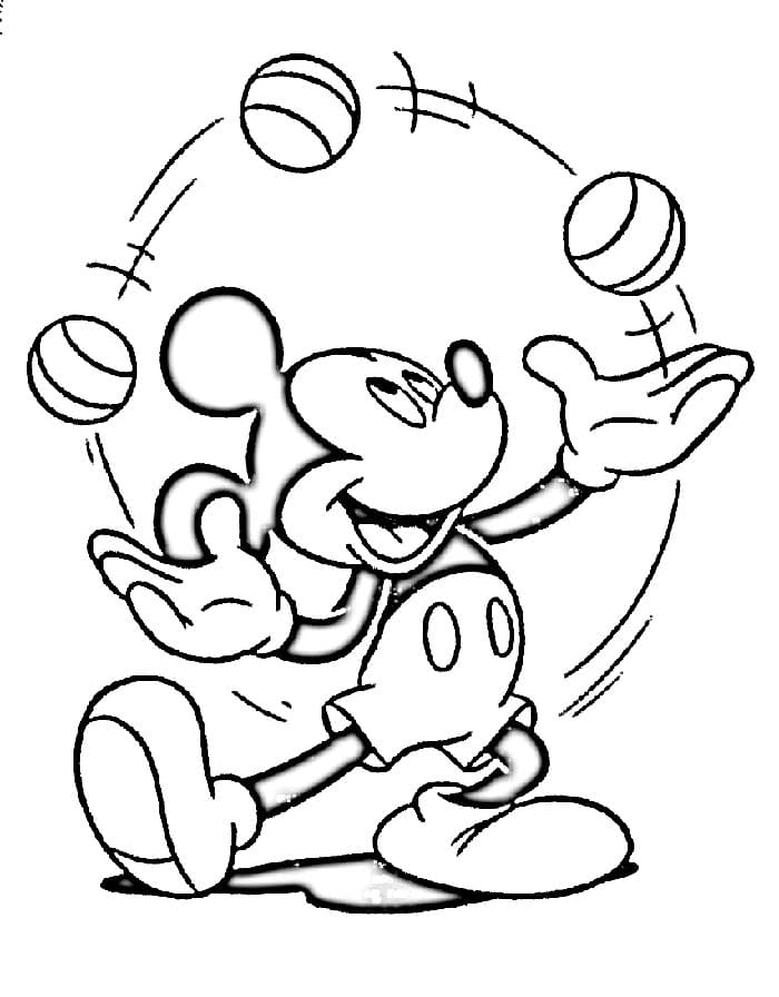 Mickey Mouse Bild ausmalbilder