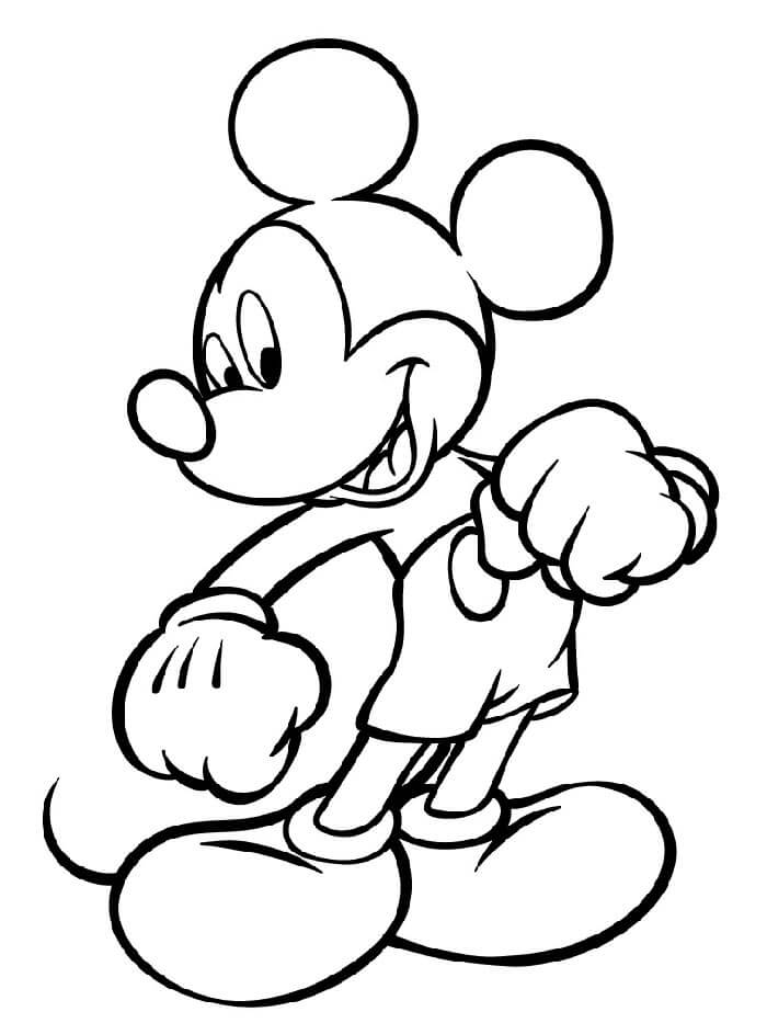 Mickey Mouse ausmalbilder