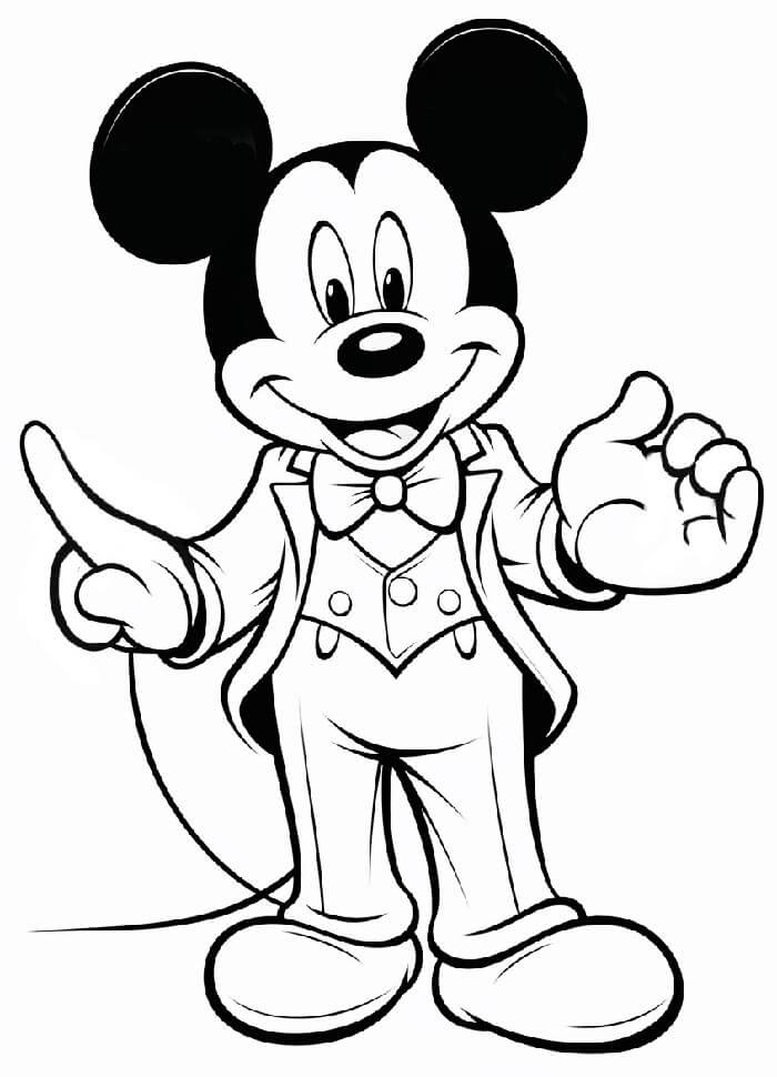Mickey ausmalbilder