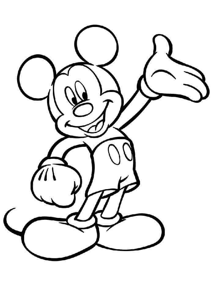 Micky Maus (6) ausmalbilder