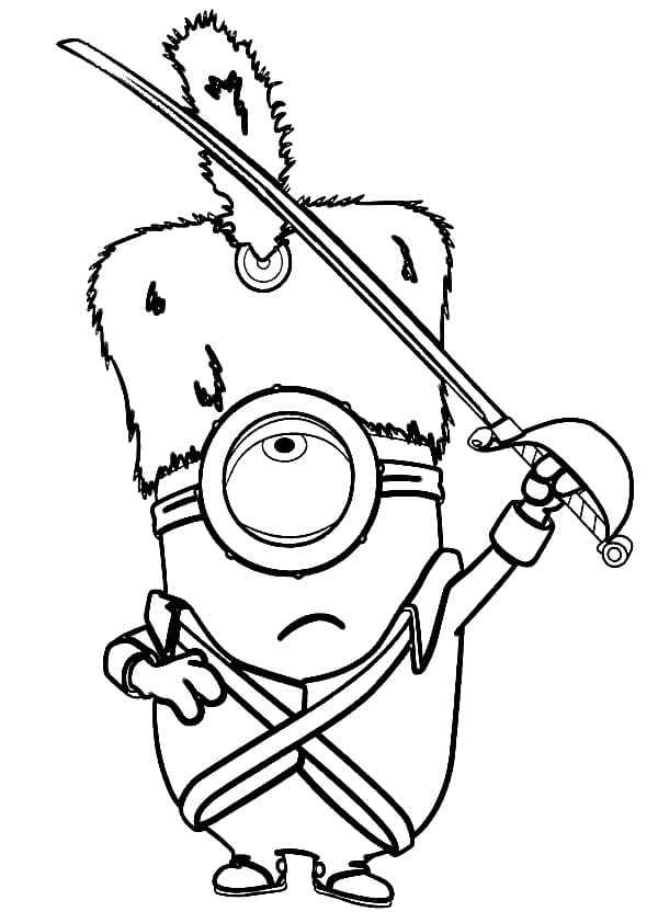 Minion 4 ausmalbilder
