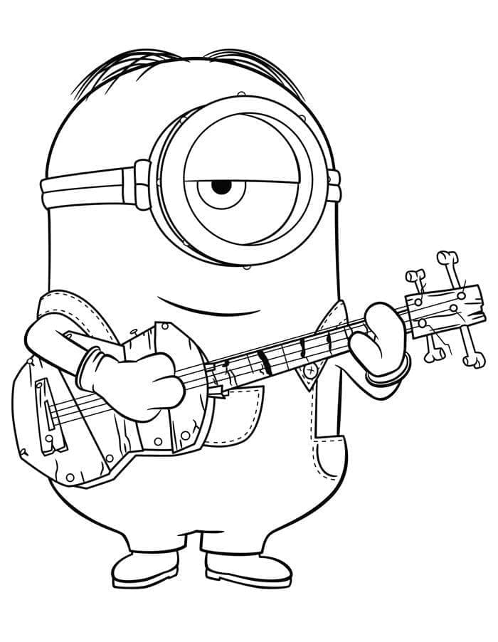 Minion für 1-jährige Kinder ausmalbilder