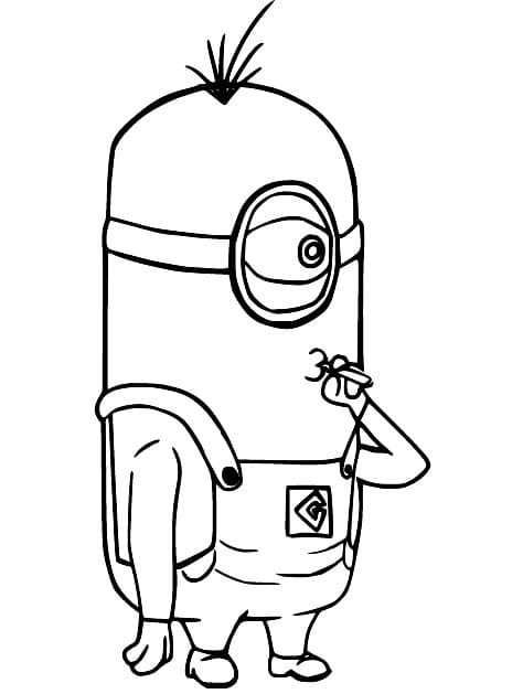 Minion für 2-jährige Kinder ausmalbilder