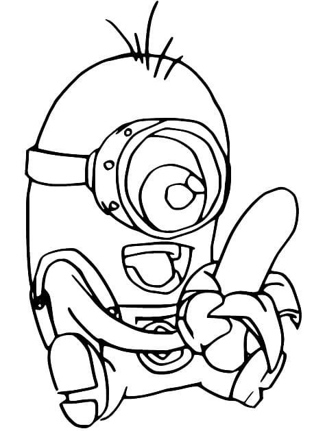 Minion für 3-jährige Kinder ausmalbilder