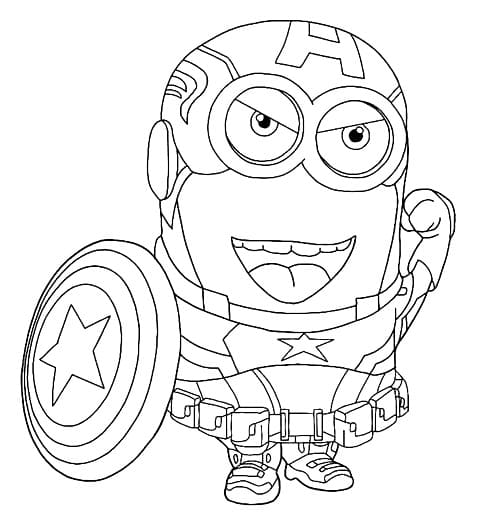 Minion für 5-jährige Kinder ausmalbilder