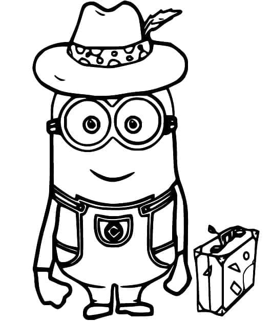 Minion kostenlos für Kinder ausmalbilder