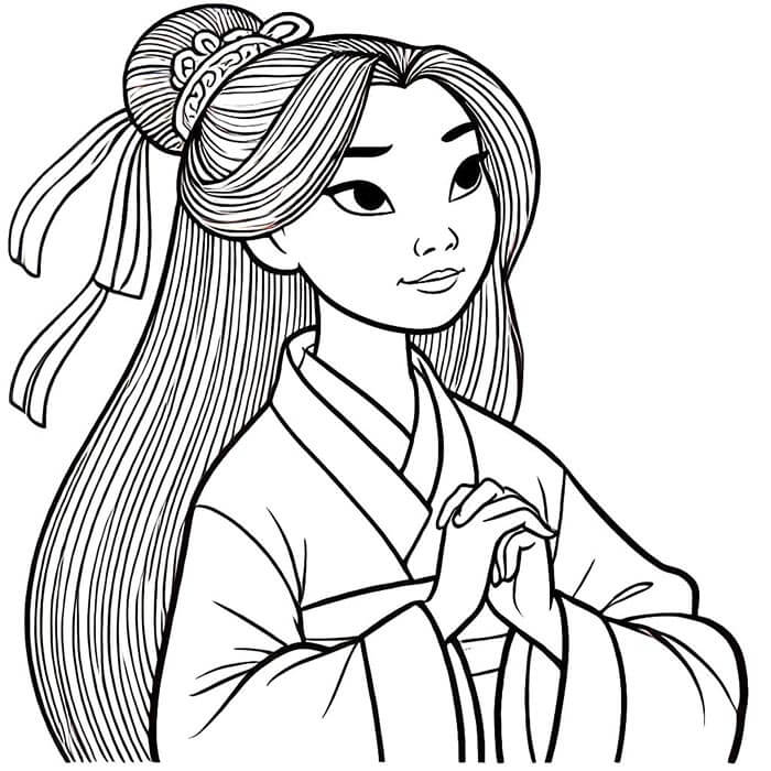 Mulan (2) ausmalbilder