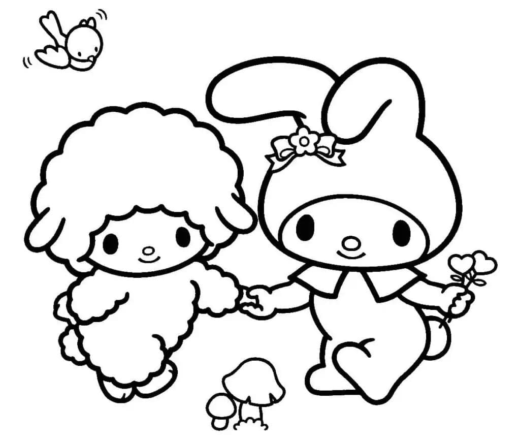 My Melody (3) ausmalbilder