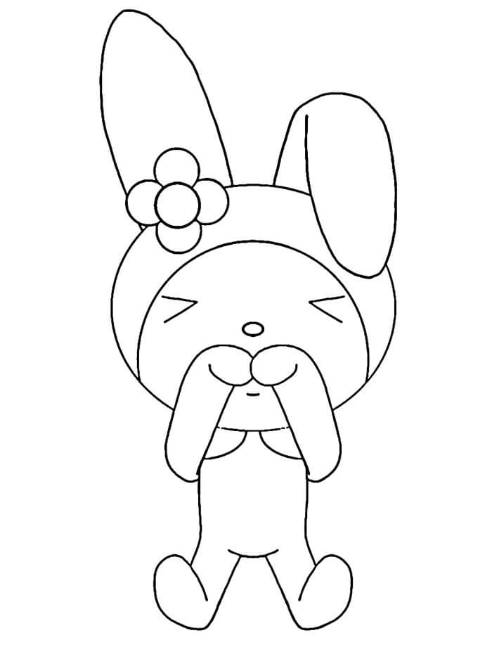 My Melody für 4-jährige Kinder ausmalbilder