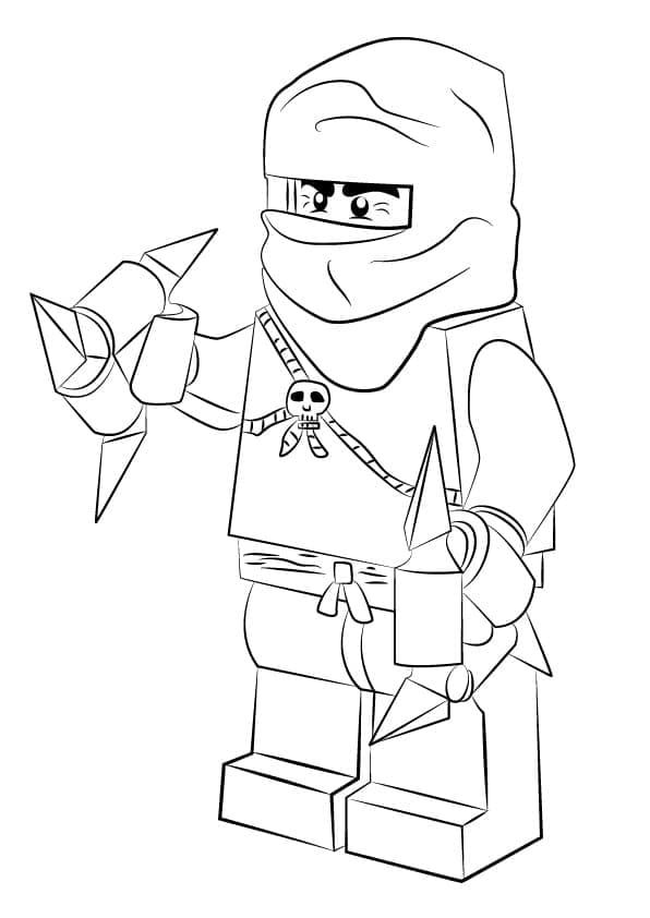 Ninjago für 3-jährige Kinder ausmalbilder