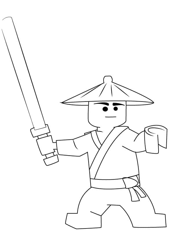Ninjago für 5-jährige Kinder ausmalbilder