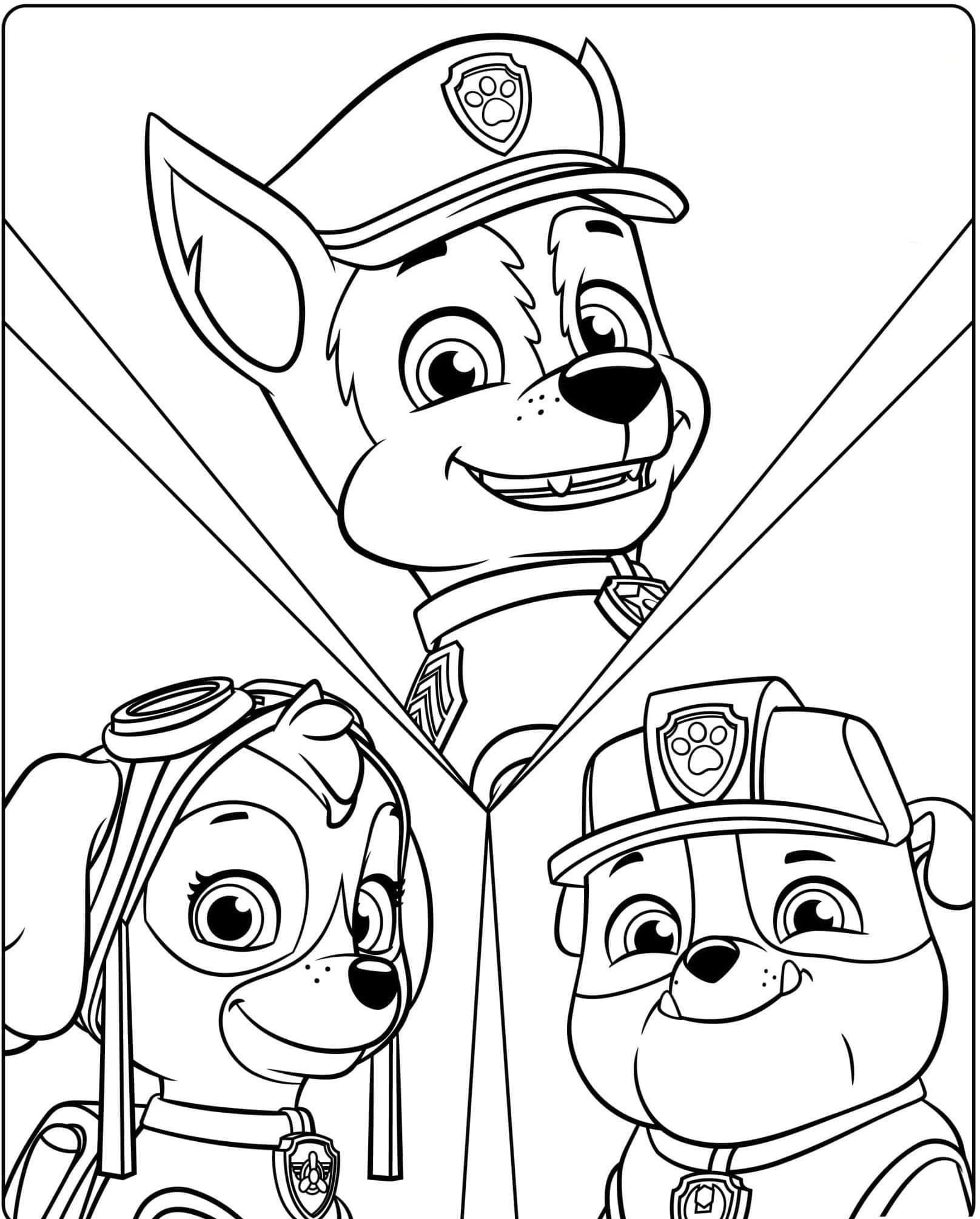 Paw Patrol (12) ausmalbilder