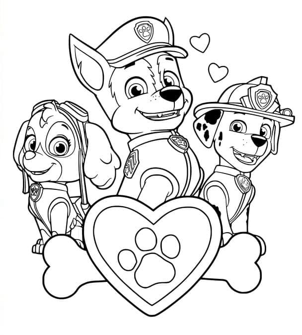 Paw Patrol (15) ausmalbilder