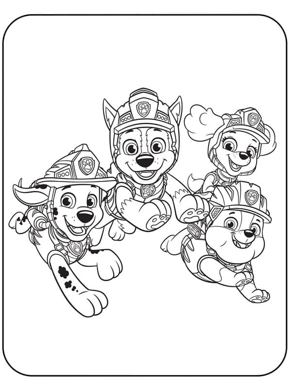 Paw Patrol (16) ausmalbilder