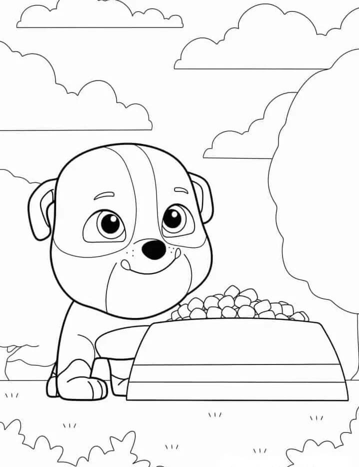 Paw Patrol für 1-jährige Kinder ausmalbilder