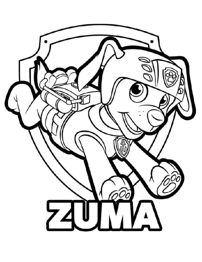 Paw Patrol für Kinder ausmalbilder