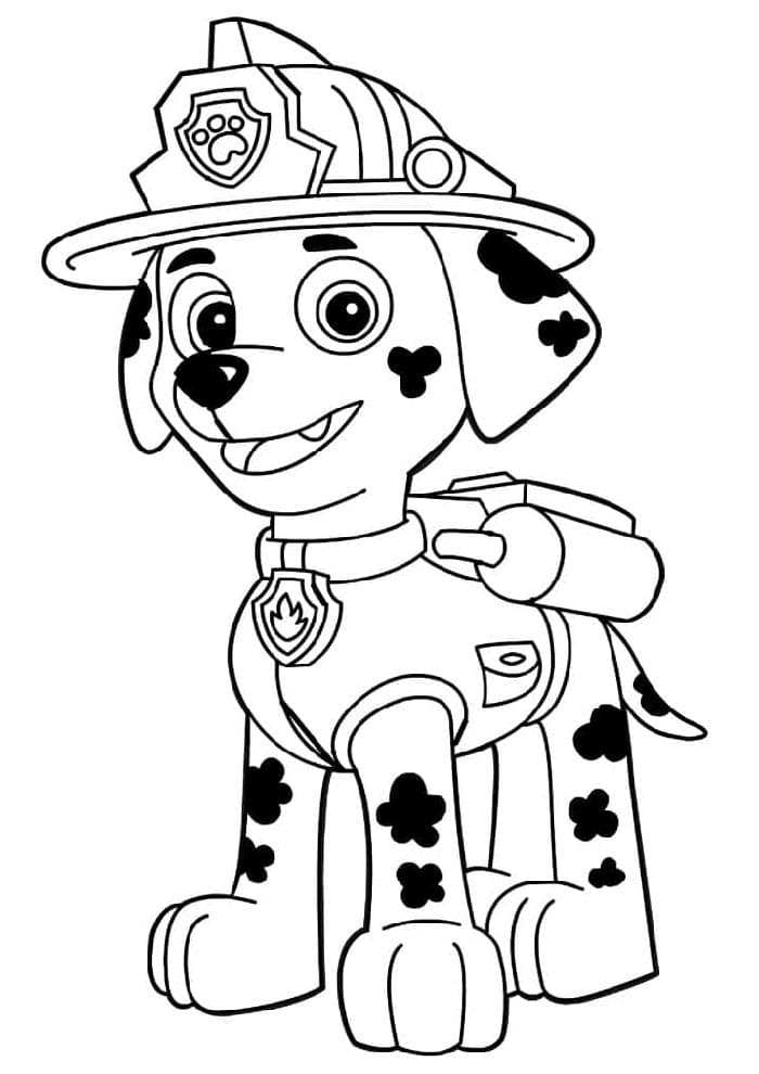 Paw Patrol zum Ausdrucken ausmalbilder