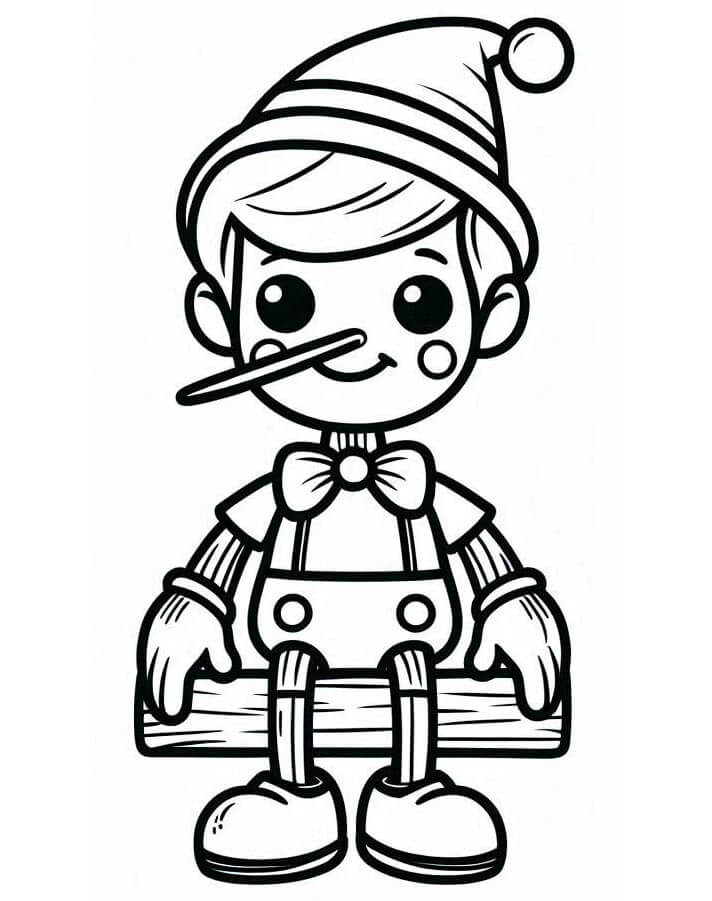 Pinocchio Bild ausmalbilder
