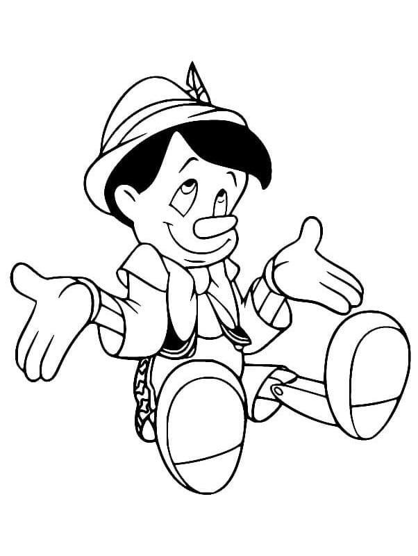 Pinocchio Malvorlage ausmalbilder
