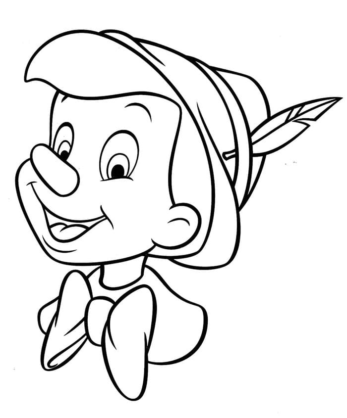 Pinocchio als Disney-Motiv ausmalbilder