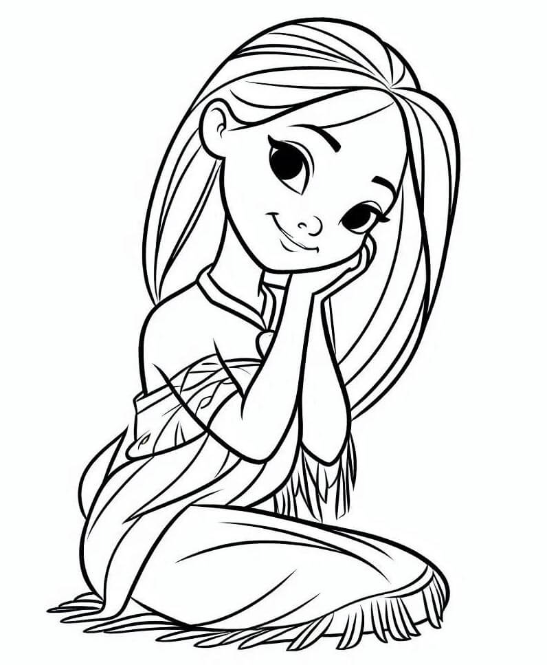 Pocahontas (2) ausmalbilder