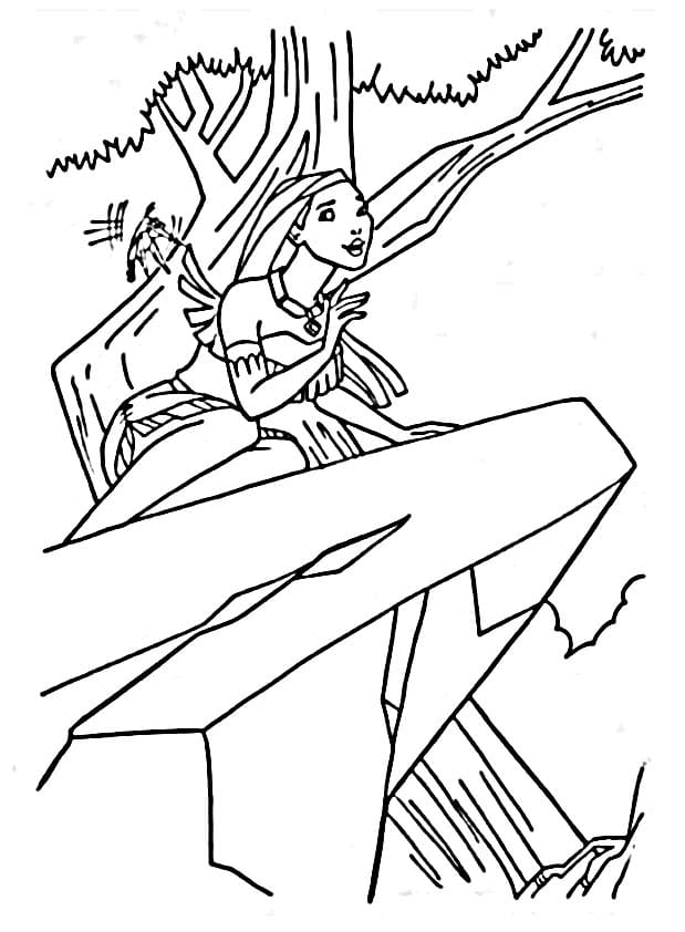 Pocahontas Bild ausmalbilder