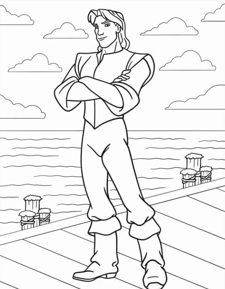 Pocahontas für 6-jährige Kinder ausmalbilder