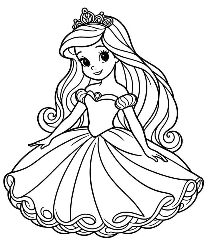Prinzessin Arielle ausmalbilder