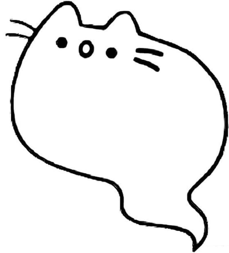 Pusheen 1 ausmalbilder